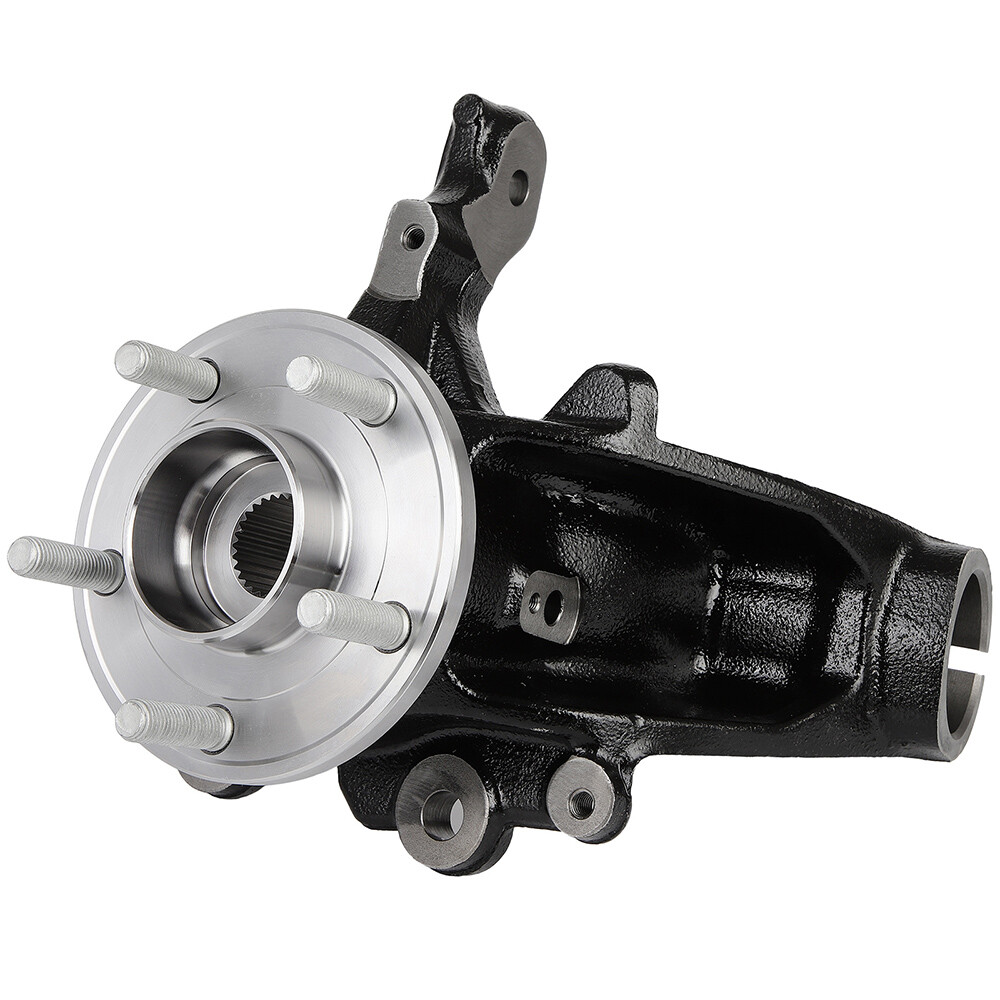2 Front Wheel Hub Bearing & Steering Knuckle For Ford Focus 2012-2016 2017 2018