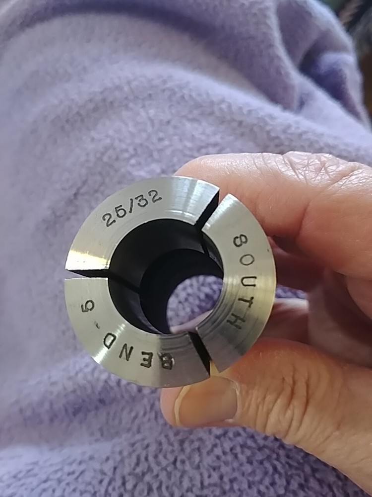 25/32" South Bend 5C Round Collet External Threads Only