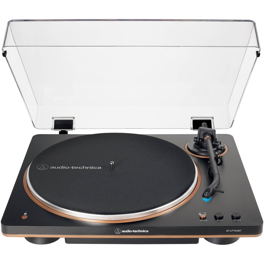 Audio-Technica Fully Automatic Belt-Drive Turntable (Black/Bronze)