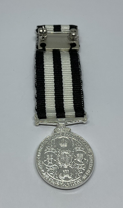 Miniature Order St John Service Medal Swing Mounted