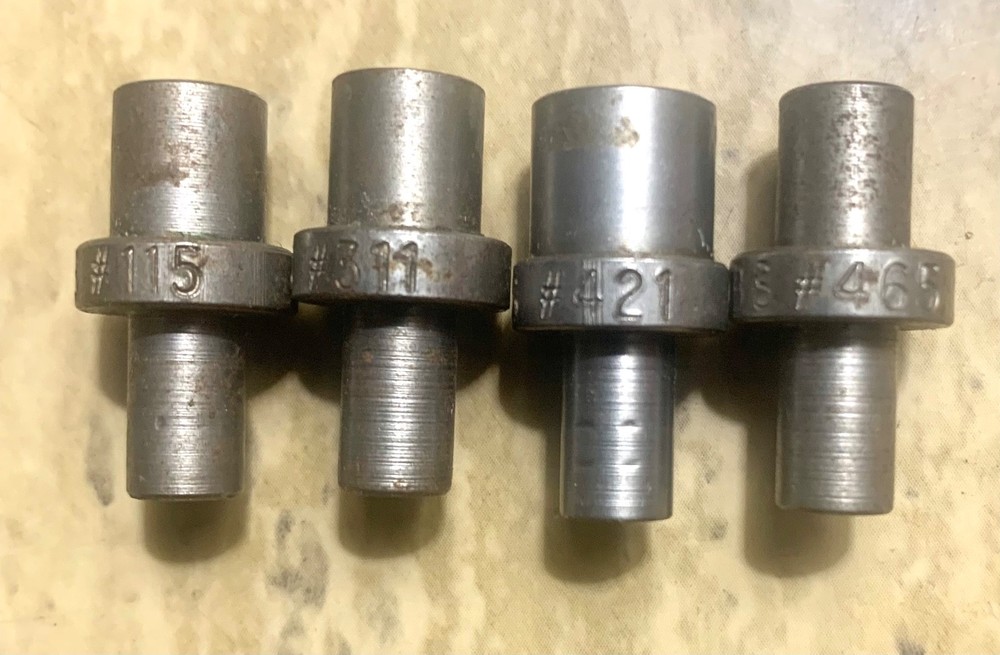 RCBS Top  Punch Various Sizes