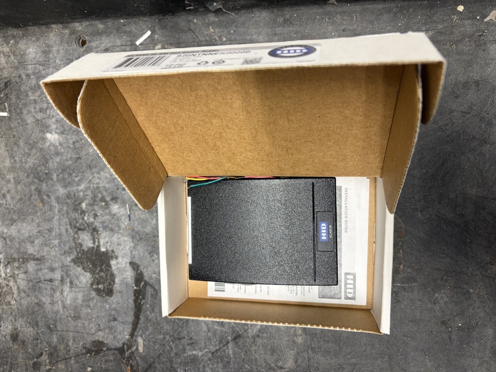 HID iClass Wall Switch Card Reader - Black (920NTNNEK00000)