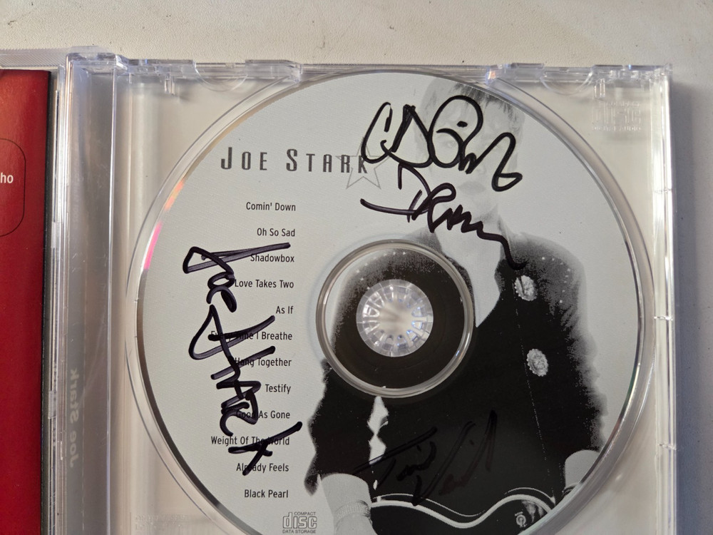 Joe Stark self titled CD AUTOGRAPHED SIGNED