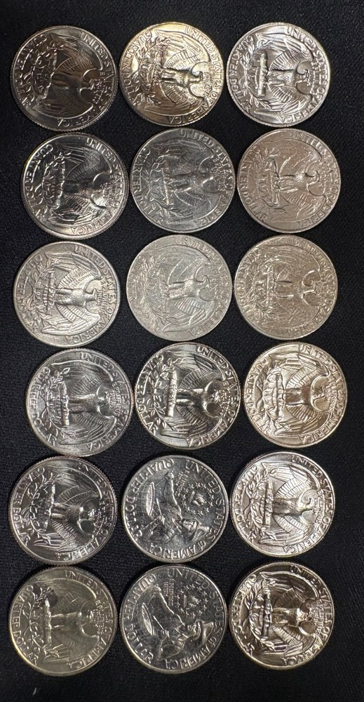 1965-1987 Both P&D Mints - Complete Set of Washington Quarters