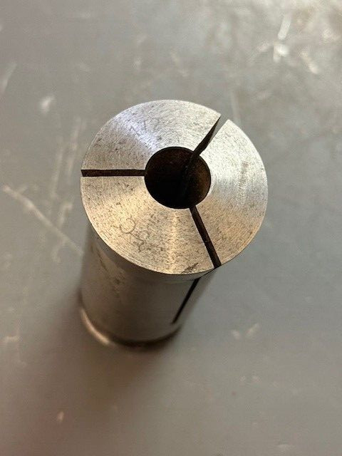 1/2" Round 5C Collet w/Internal Threads