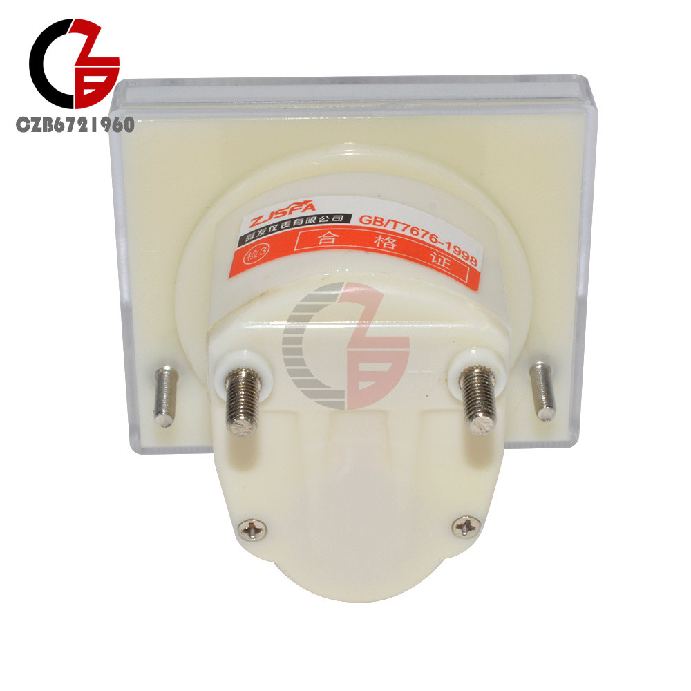DC0-10A 85C1 Class 2.5 Analog Amp Panel Meter Gauge Current Ammeter