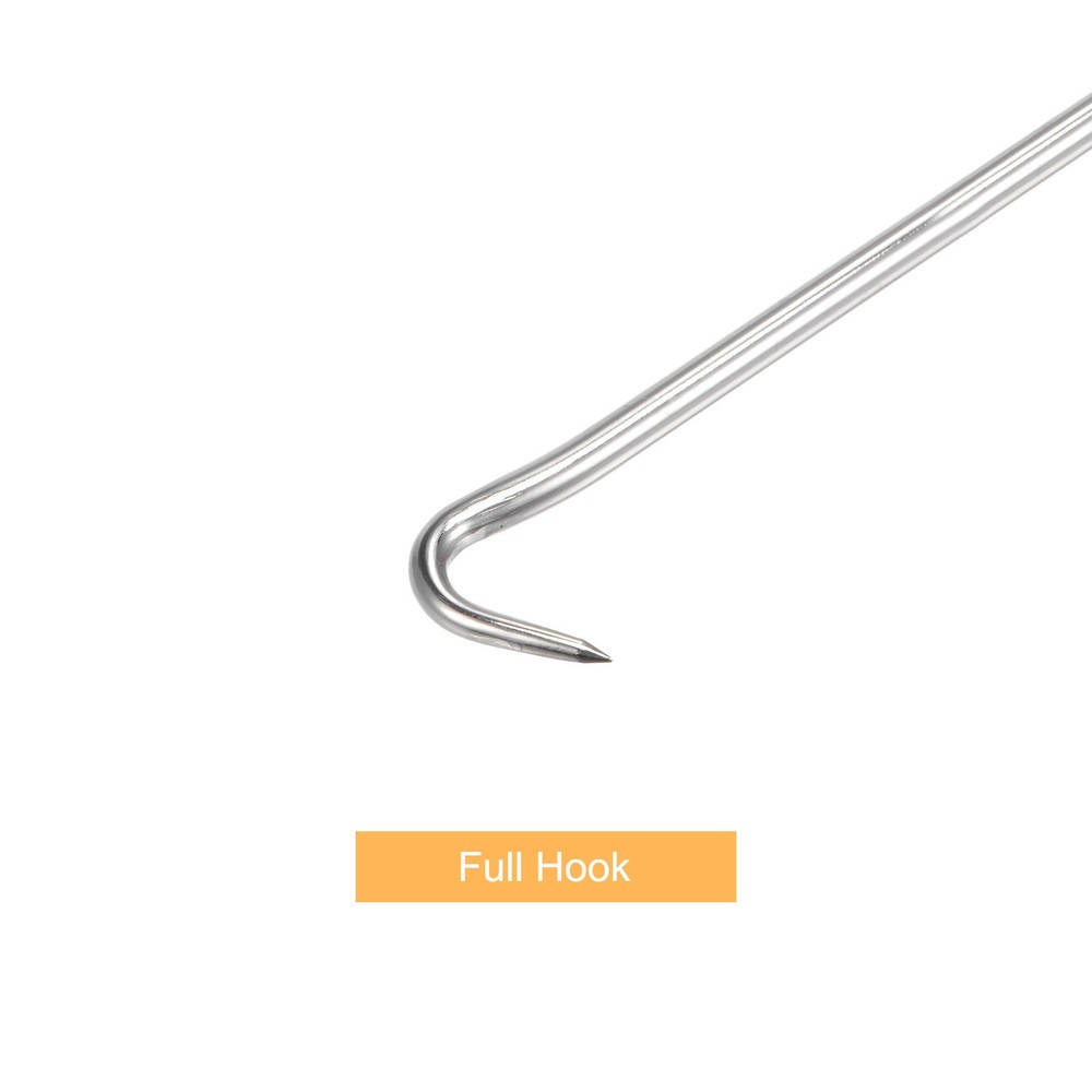 2Pcs 9.84" Full Hook Pick O-RINGS Puller Remover