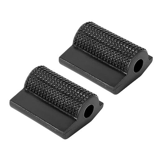 2pcs Universal Gear Shift Shifter Case Boot Protector Cover Rubber Pad Black