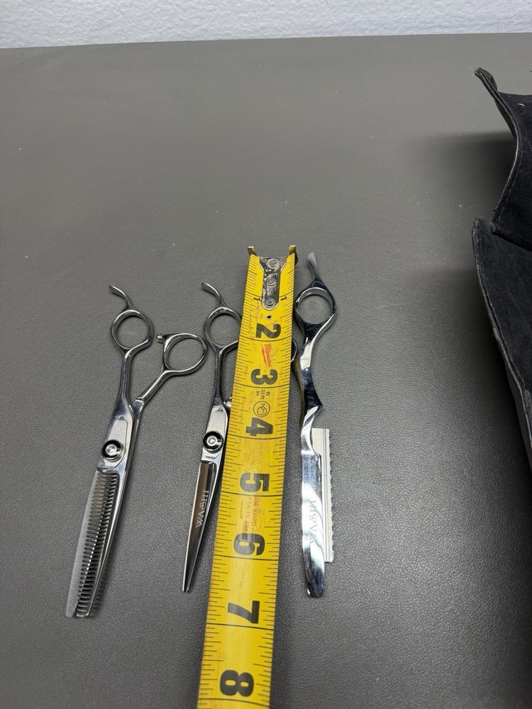 Washi Beauty Scissors w/ case and razor