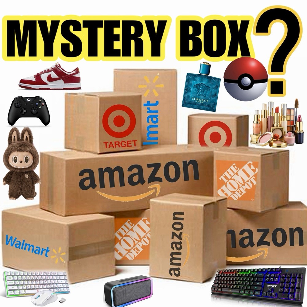 AMAZON & TARGET Mystery Box General Merchandise Fun Liquidations Bundles