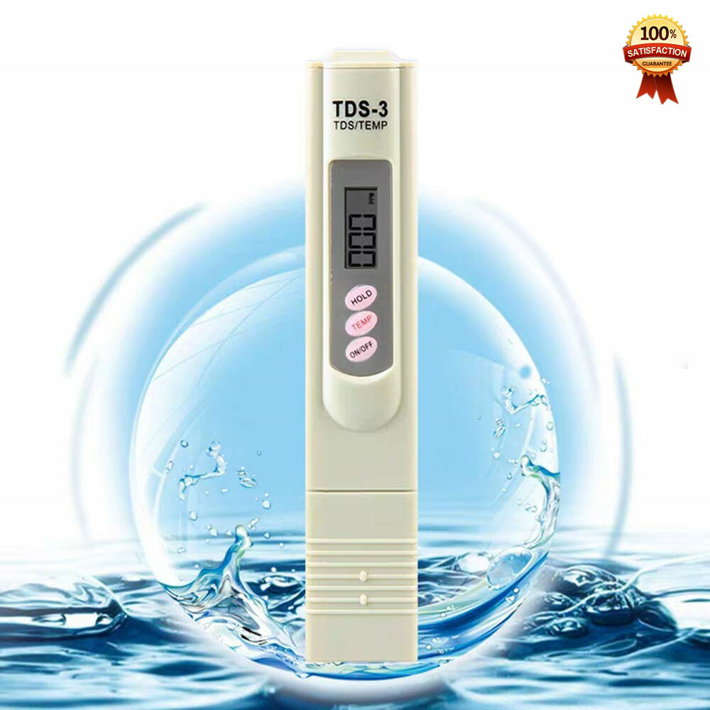TDS3 PPM Meter Temp Digital Tester Digital LCD Water Quality Filter Purity Test