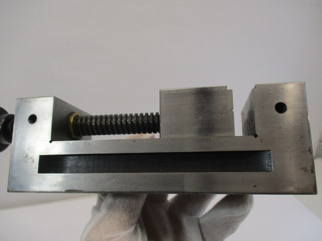 Toolmaker Machining Vise Grinding Screw Style Opens 3-1/4" Bronze Bushing EC