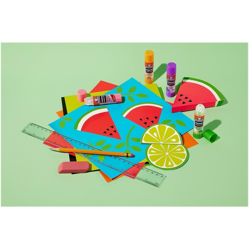 Elmer's Scented Glue Sticks Variety Pack 30 Count Fun Creative School Projects