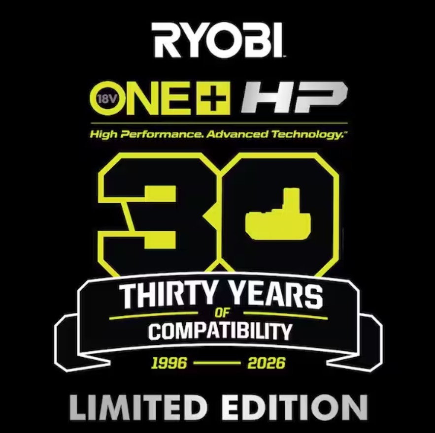 Ryobi 30th Anniversary Limited Edition Drill