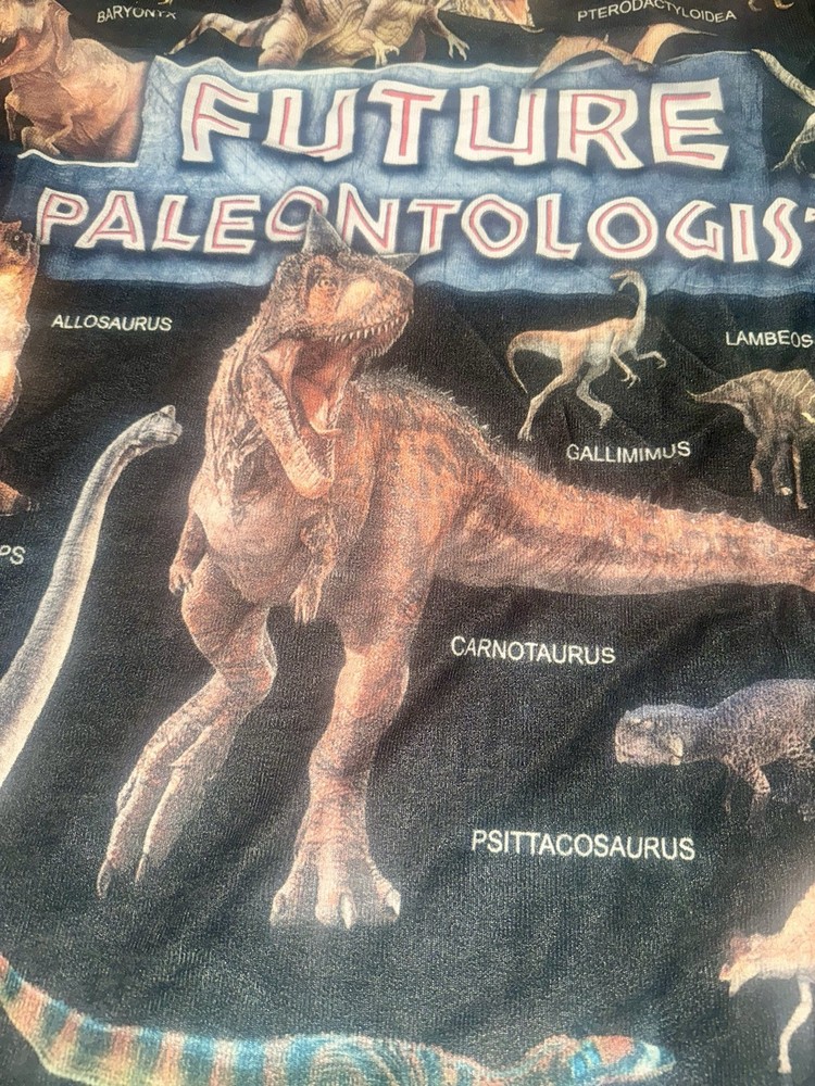 Future Paleontologist Plush Blanket