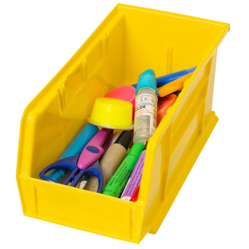 Akro-Mils 30230 AkroBins Plastic Storage Bin Hanging Stacking Containers 6pk
