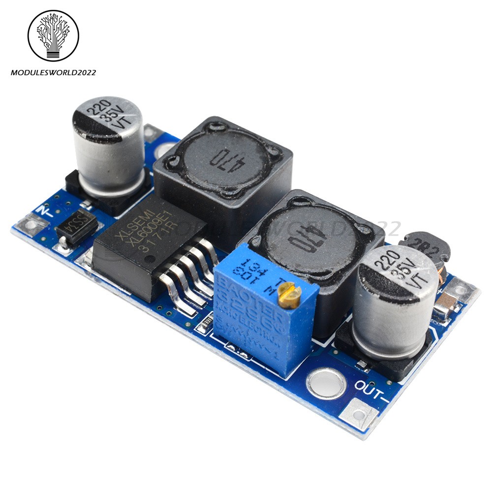 10PCS DC Boost Buck Adjustable Converter XL6009 Step up down Board Solar Voltage