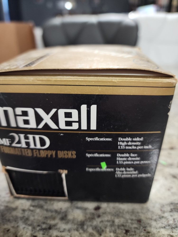 Maxwell MF 2HD 3.5 High Density 29pcs. Open Box Untested