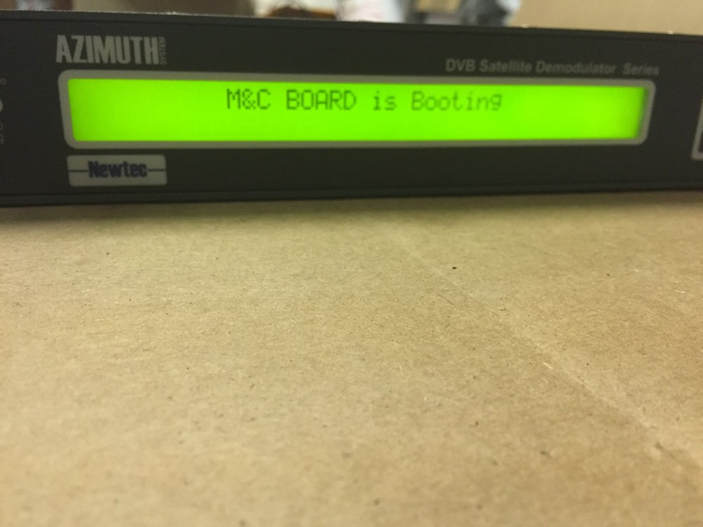 Newtec AZIMUTH Series NTC/2163 DVB Demodulator