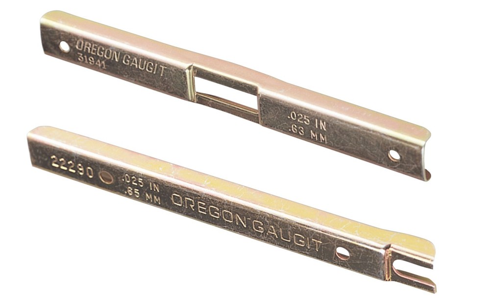 Oregon 31941 Depth Gauge Tool, .25" Drop-Center, 10 Pack