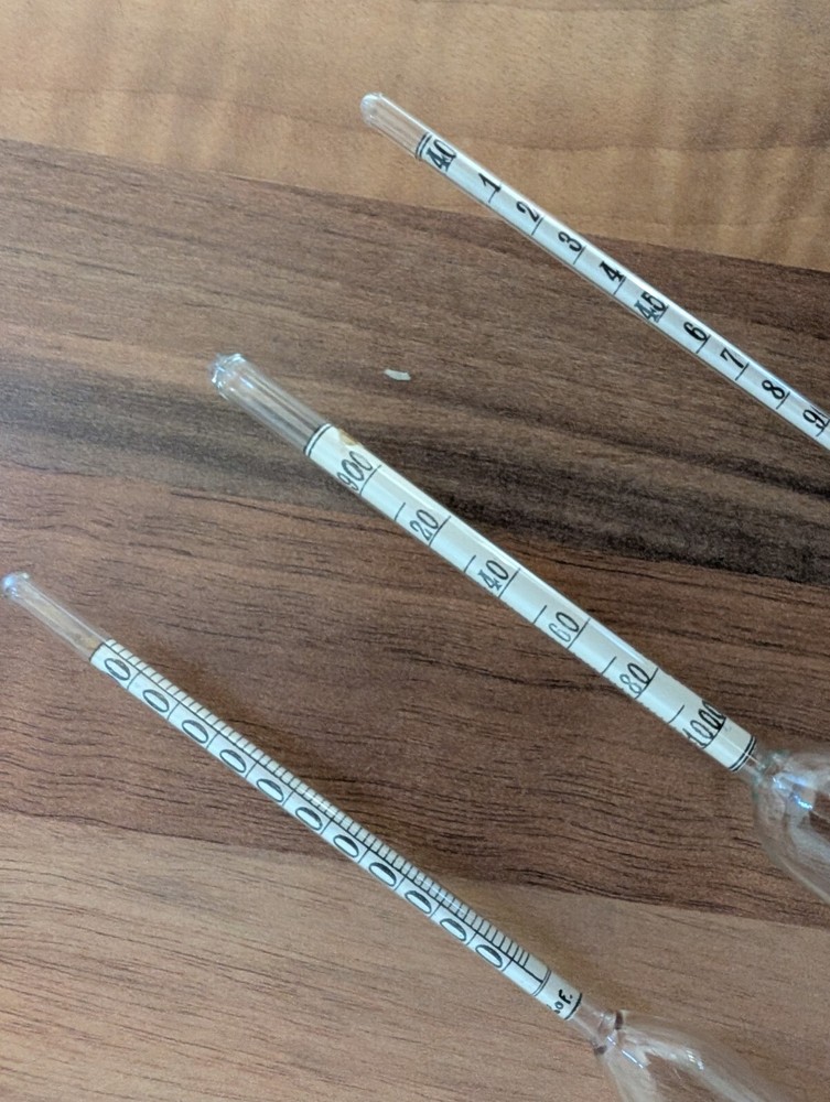Vintage Hydrometers