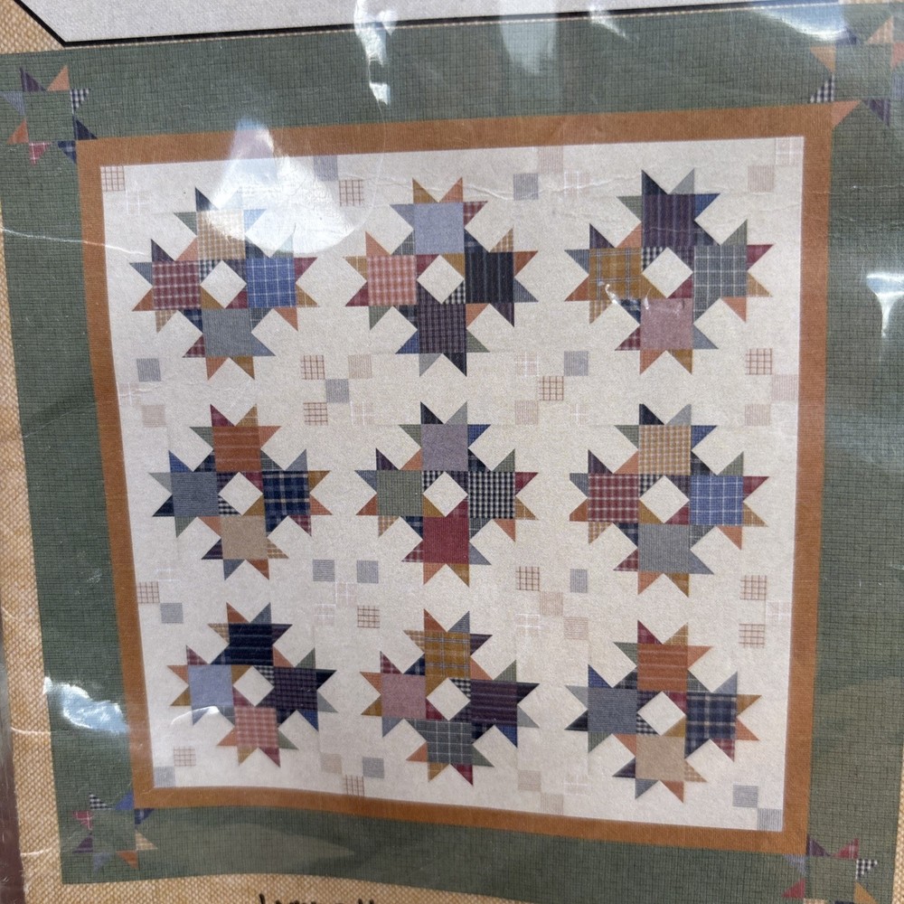 Homespun Stars Layer Cake Friendly Quilt Pattern