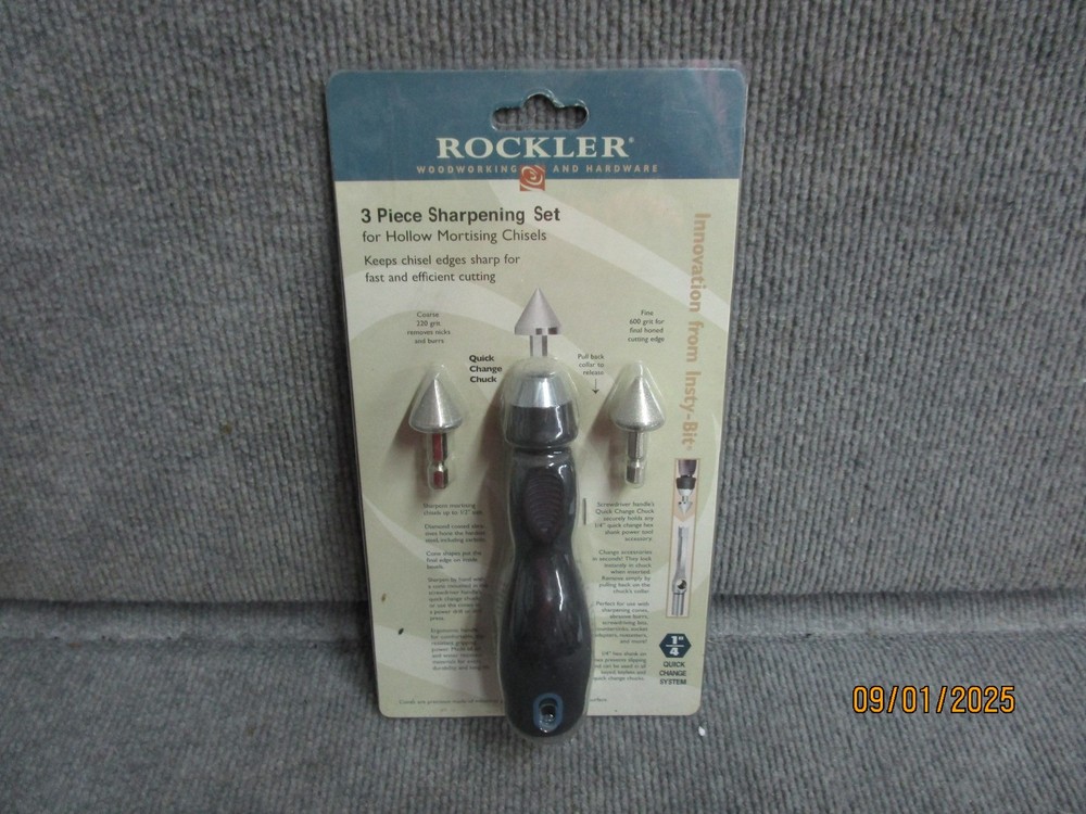 Rockler 3pc Sharpening Set New