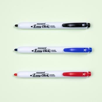 Monami Easy Click Board Marker Black 2mm