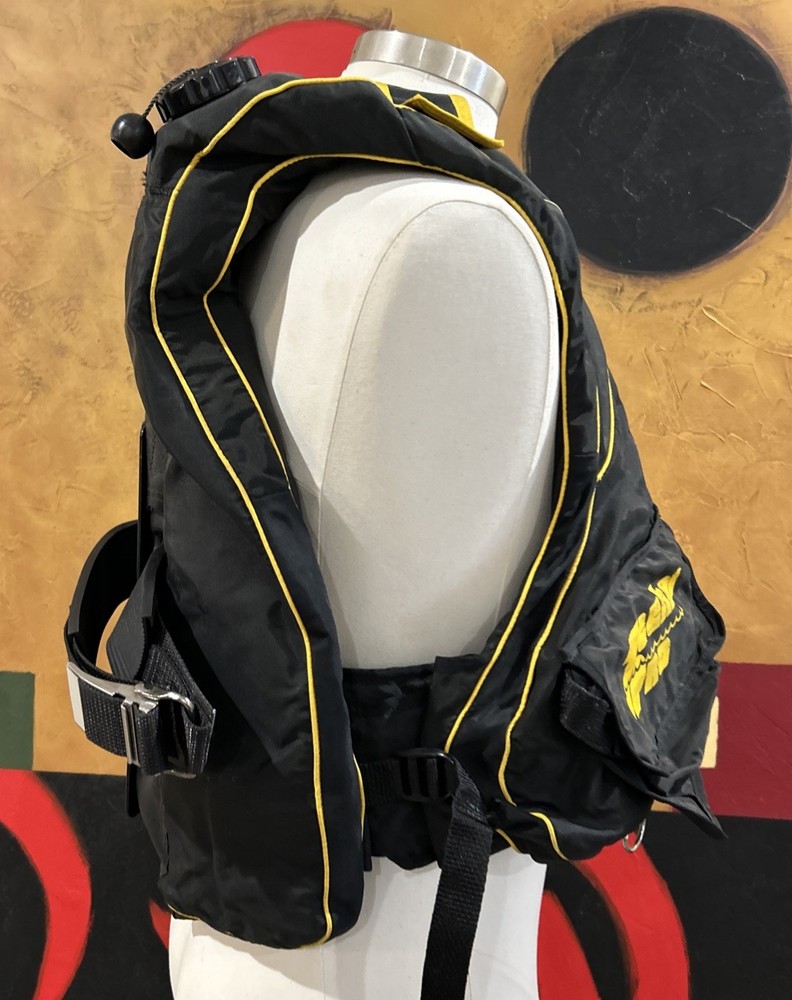 Techni Pro Scuba Diving Yellow Vest Size LARGE