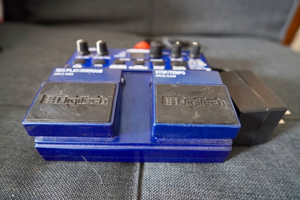 DigiTech JamMan Looper Phrase Sampler Electric Guitar Effects Pedal +Adapter