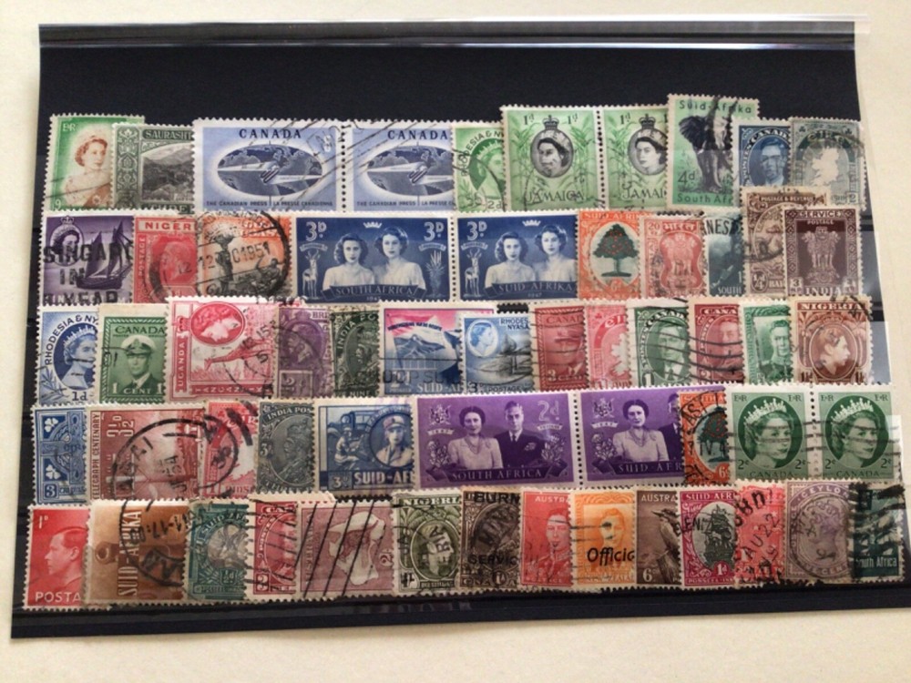Commonwealth mixed used stamps A14193