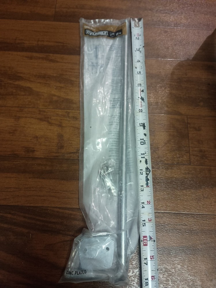 Everbilt 18 in. Zinc-Plated Cane Bolt