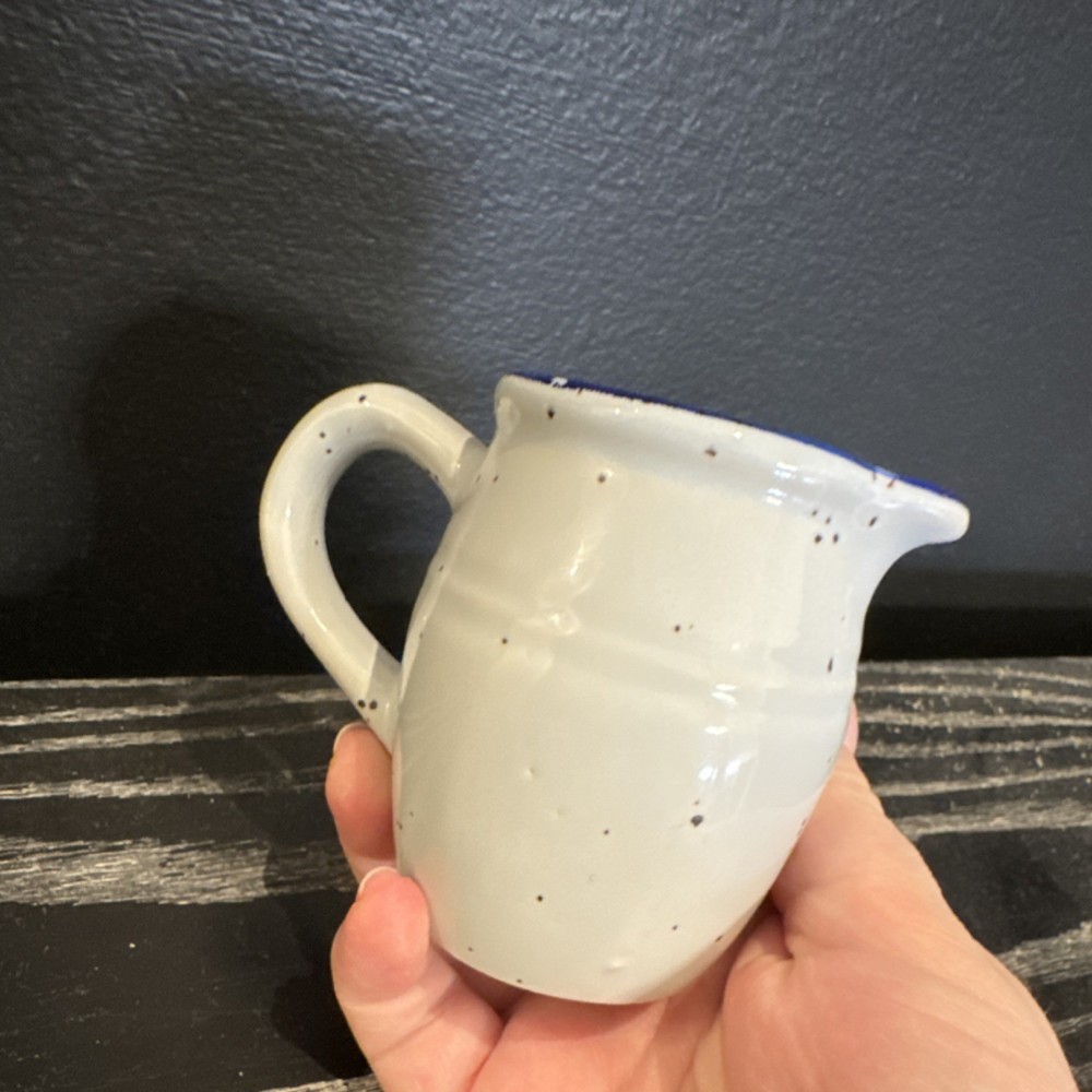 Vintage ceramic pottery creamer