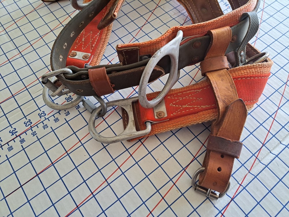 Bashlin Lineman Arborist Tree Saddle Belt #669