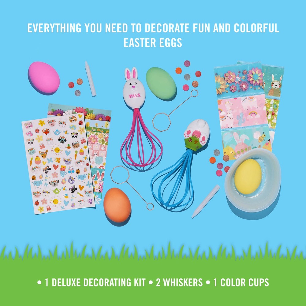 Deluxe Egg Decorating Kit Bundle Includes Deluxe Kit, 2 Egg Dippers, 5 Color ...