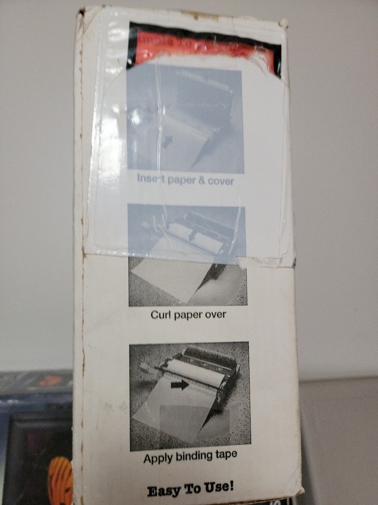 New In Box VPC Tape Binding System For Home, School, & Office Use Model 7892