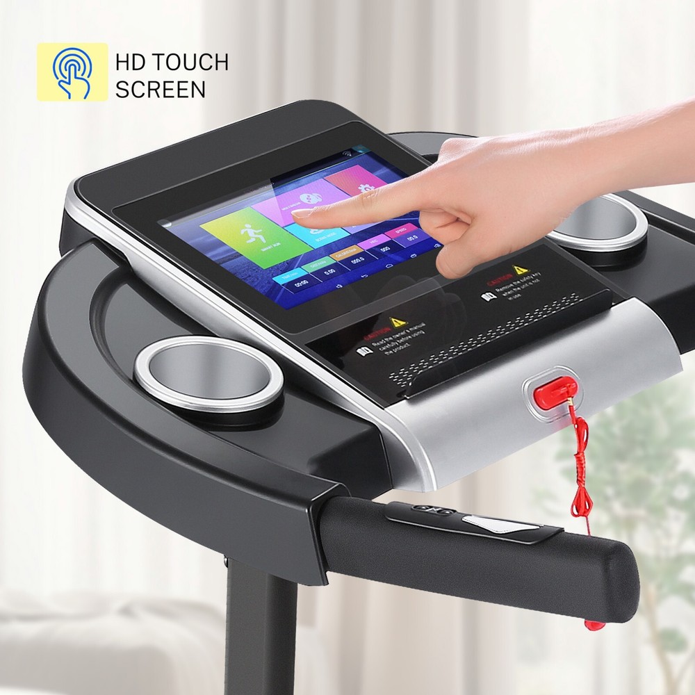 3.25HP Foldable Treadmill for Home Quiet Folding Running Jogging Machine, 350LBS