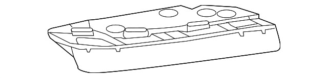 Genuine GM Driver Side Tail Lamp Bracket 22860326