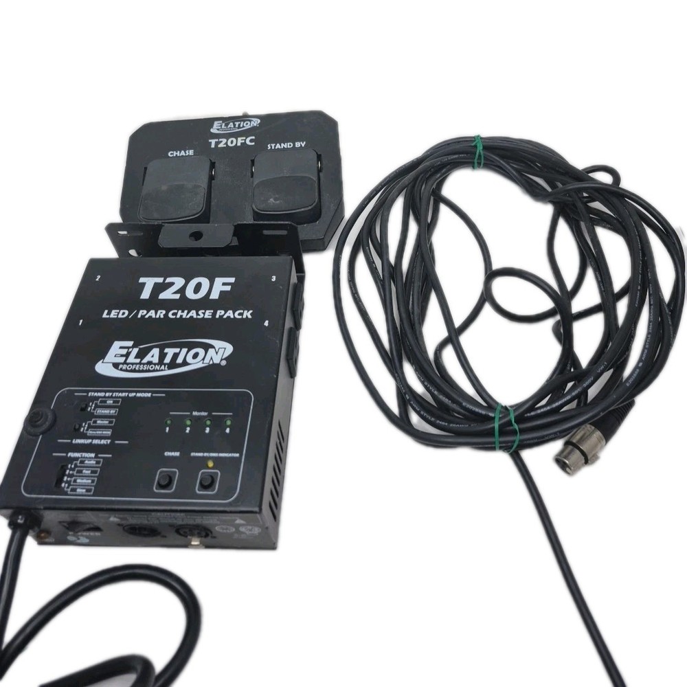 Elation T20FC - LED/PAR Can Chase Control Pack with Foot Panel