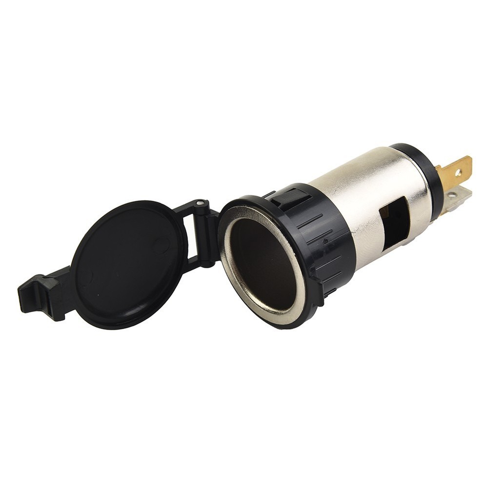 Power Socket for Car and Motorcycle Suitable for GPS and Mobile Devices