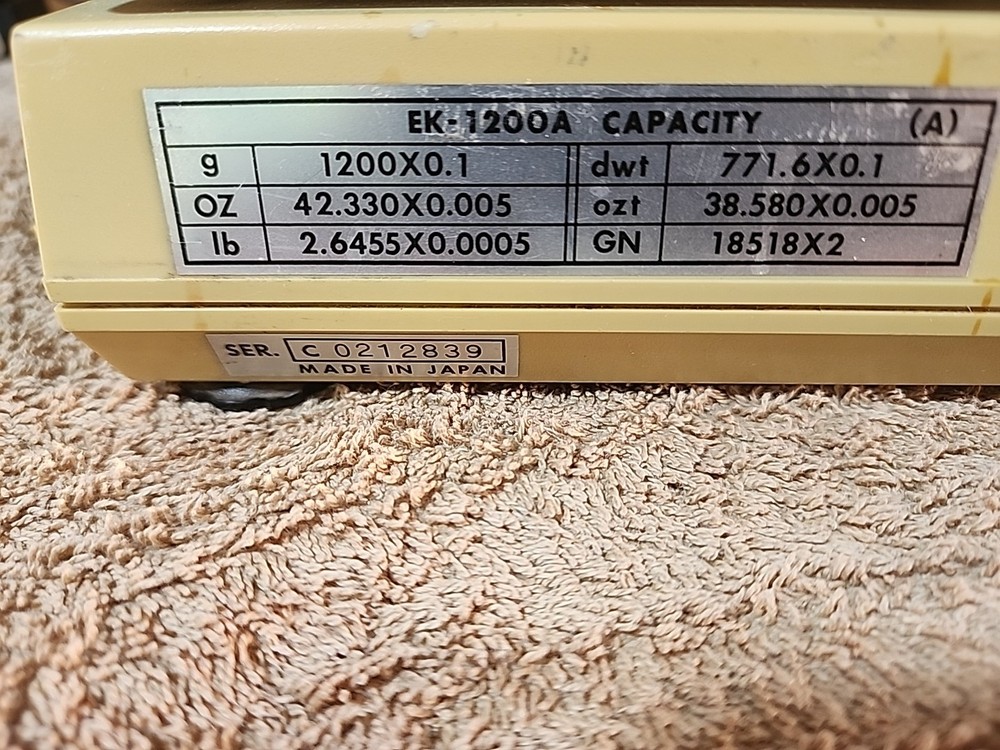 AND EK1200A Lab Scale C0212839