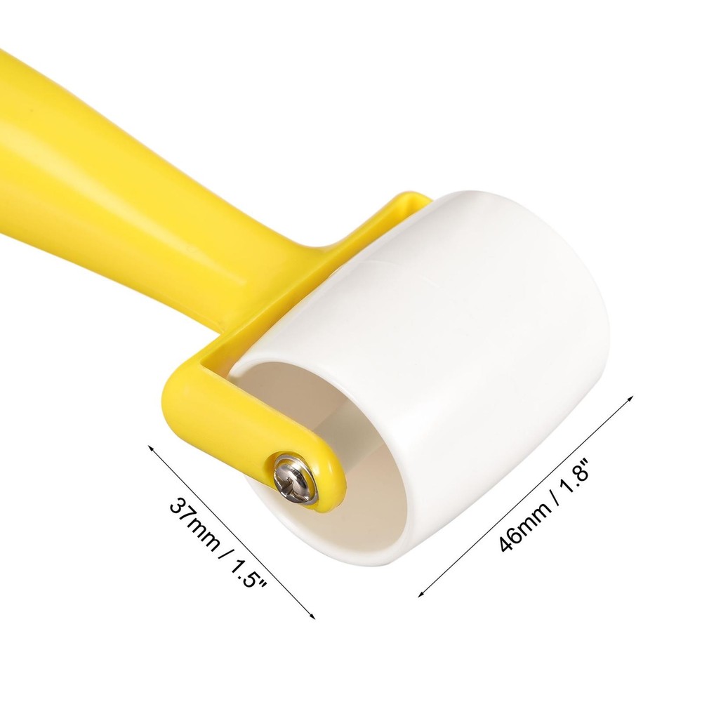 5.9" Seam Roller 1.8" Width Plastic Wheel Easy to Grip Handle Smooth Surface