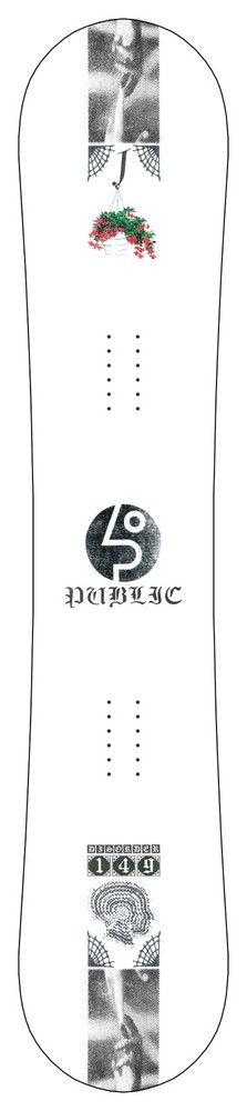 Public Disorder Snowboard, 149cm
