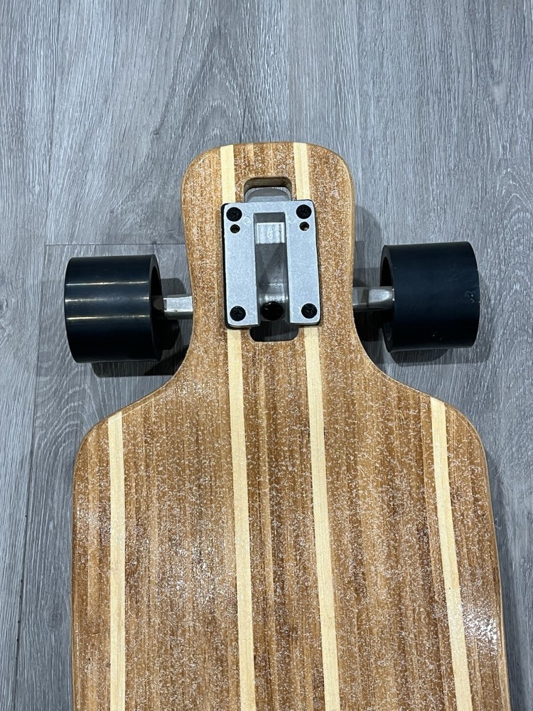 White Wave Longboard Skateboard Warrior 38” Complete Loaded