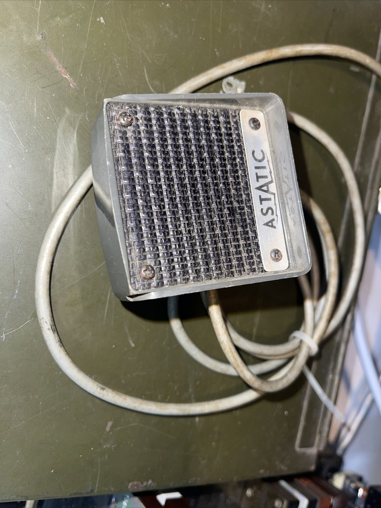 ASTATIC Ceramic Microphone Model 151 Kind Of Rare As Shown Untested