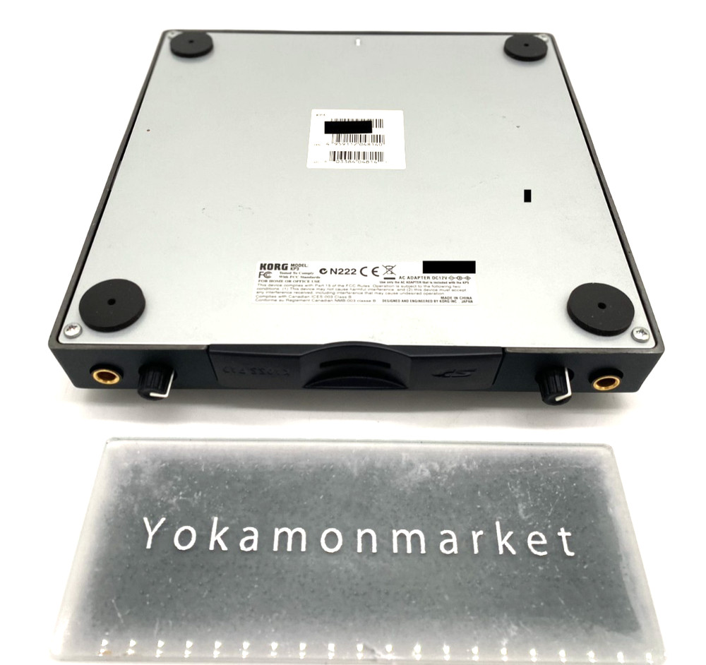 KORG KP3 Kaoss Pad Effect Sampler Module With AC Adapter Used