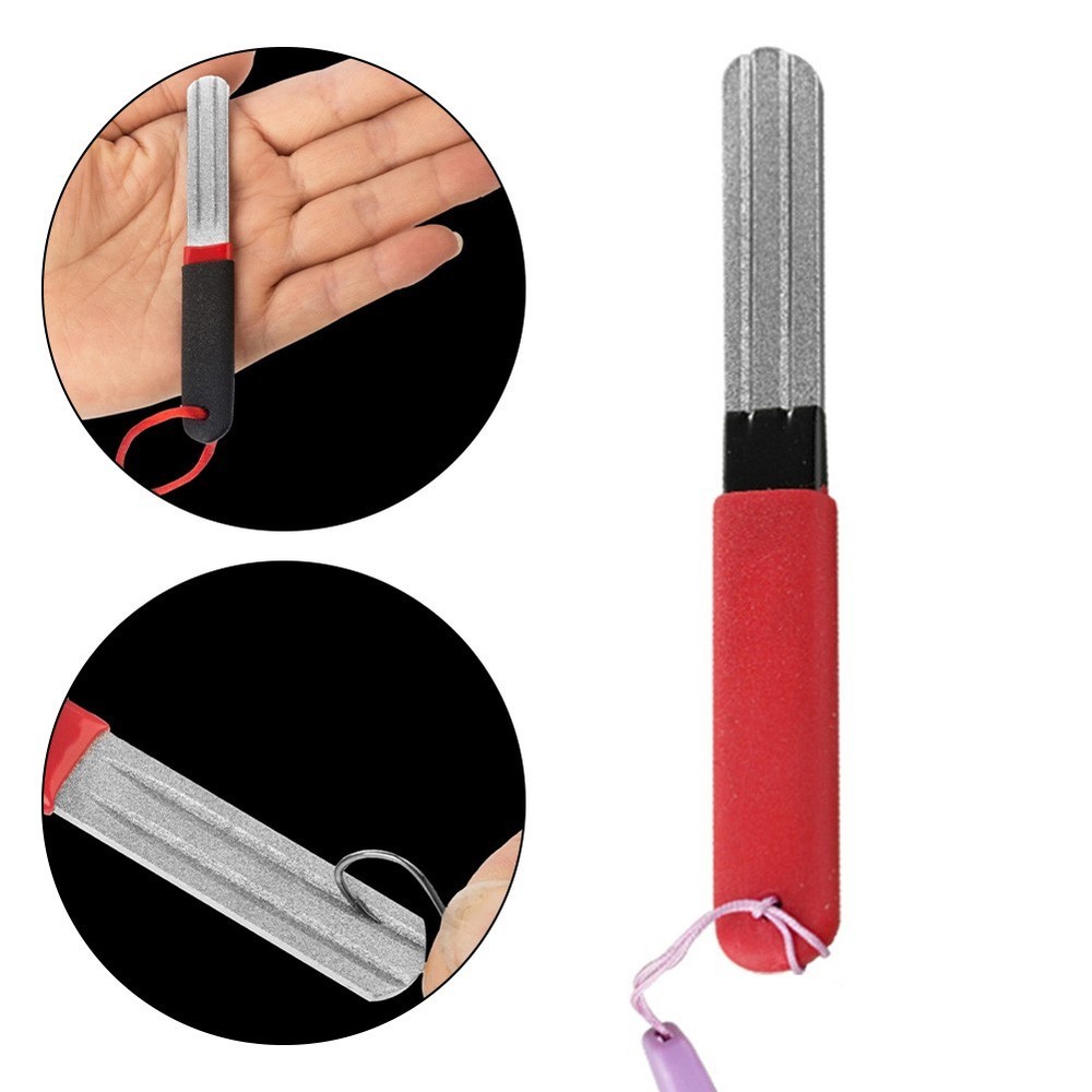 Diamond Material Fishing Hook Sharpening File for Professional Results