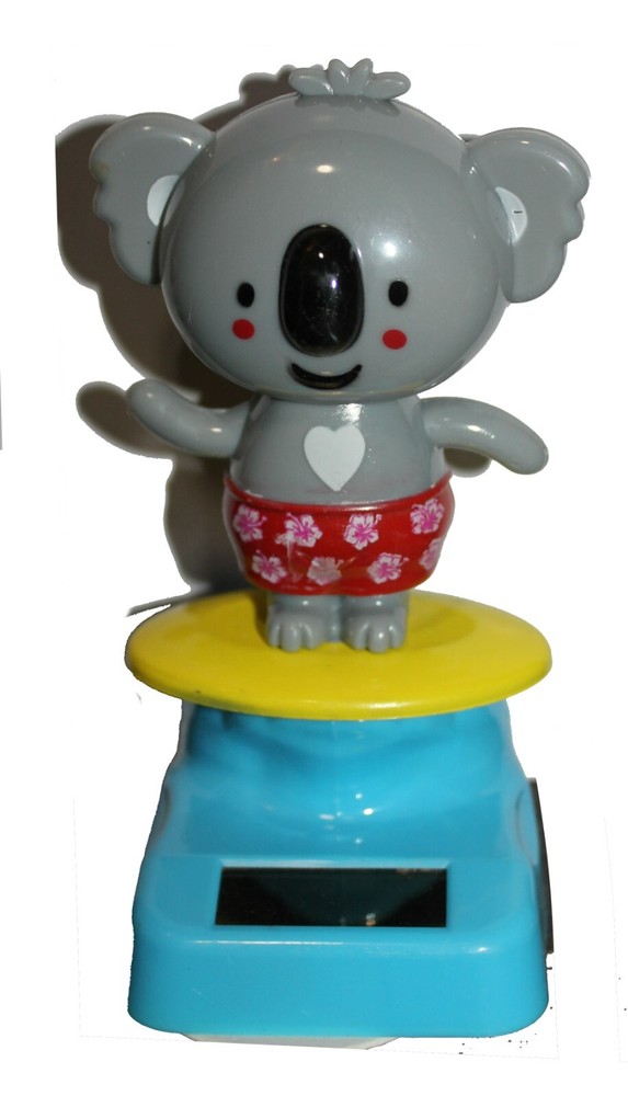 1 x Cute Solar Powered Dancing Koala, great happy summer, nurses, doctors' gift