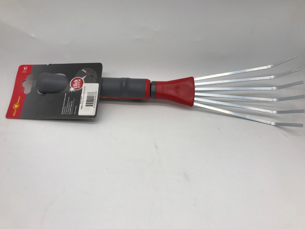 Wolf Garten Click System Heavy Duty Short Handle Rake ZM04
