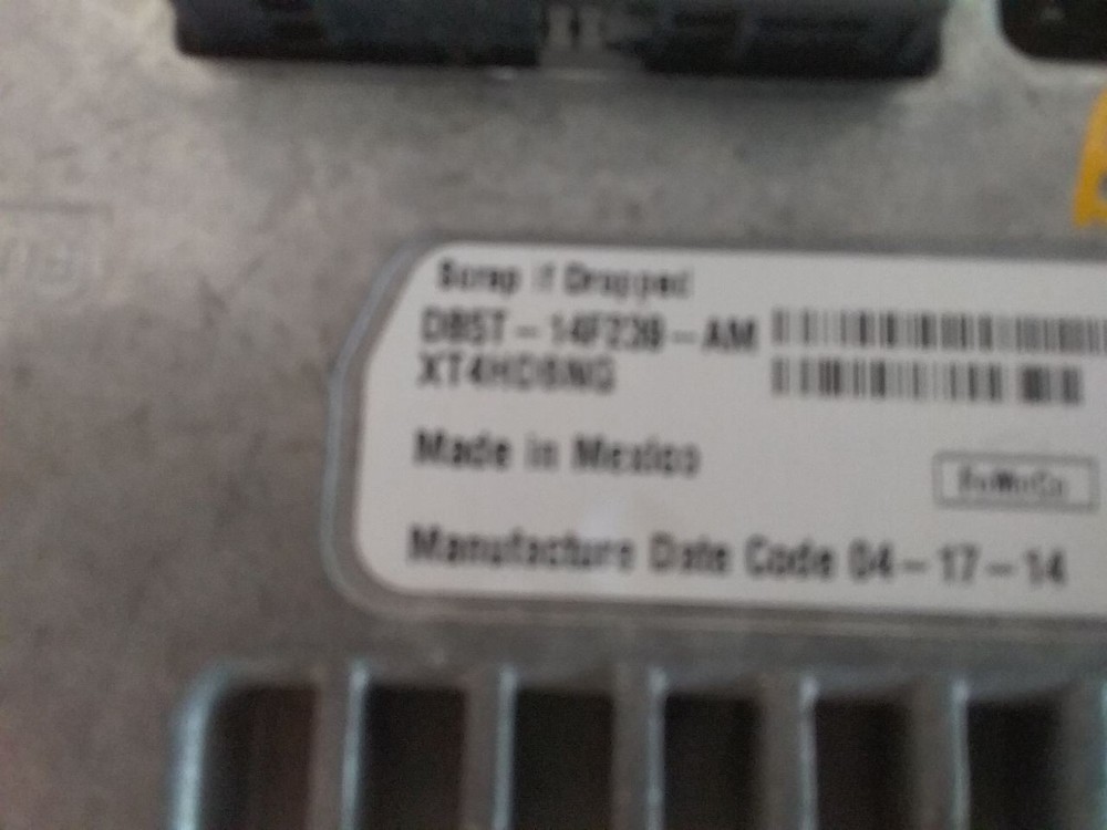 2013-2014 Ford Explorer Front 8" Display Screen ID DB5T-18B955-FA